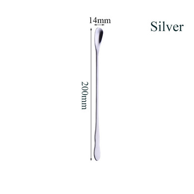 1 vnt ilgos rankenos nerūdijančio plieno spiraliniai kokteilių šaukštai Teadrop kaušeliai barmeno maišymo įrankiai virtuvės reikmenys priedai