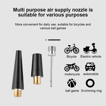 Ръчна въздушна помпа Надувки Високо налягане Аксесоари за велосипеди Въздушен компресор