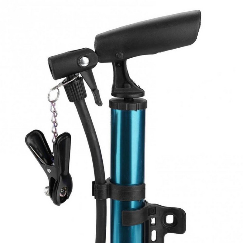 Pompă portabilă de umflare din aliaj de aluminiu pentru bicicletă fotbal american britanic valvă aer