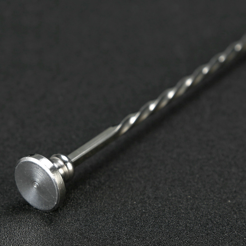 29 cm roostevabast terasest kokteiliriba lusikas spiraalne mustriga riba Teadrop lusikas segamislusikas riba tööriist baarmeni tööriistad baarinõud