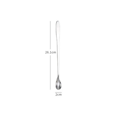 Linguriță de cocktail cu mâner lung, de dimensiuni multiple