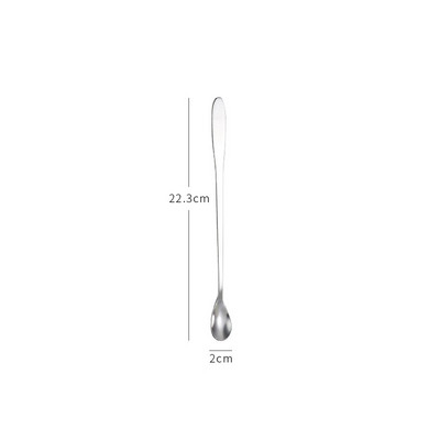 Linguriță de cocktail cu mâner lung, de dimensiuni multiple