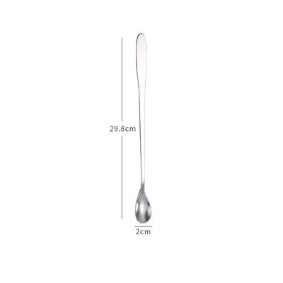 Linguriță de cocktail cu mâner lung, de dimensiuni multiple