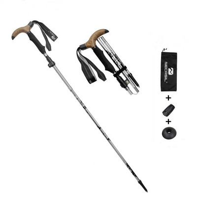 Jalutuskepp Teleskoopnuga kokkupandav jalutuskepid Alumiiniumisulamist kargud Matkakepp Matka matkakepid põhjapoolus