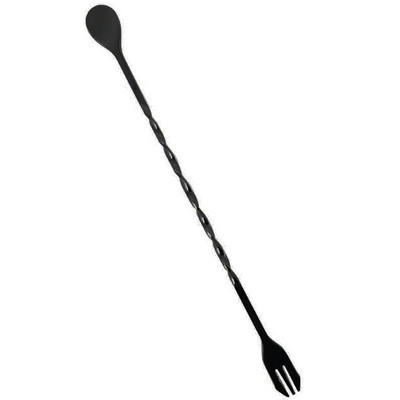 Rose Gold Black Sliver Bar Лъжици Миксер за коктейлни напитки Muddler от неръждаема стомана Цедка за лед Коктейл Шейкър