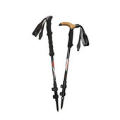 Camping Trekking Pole Outdoor Walking Stick Τηλεσκοπικό 3 τμημάτων Hiking Carbon Stick από κράμα αλουμινίου