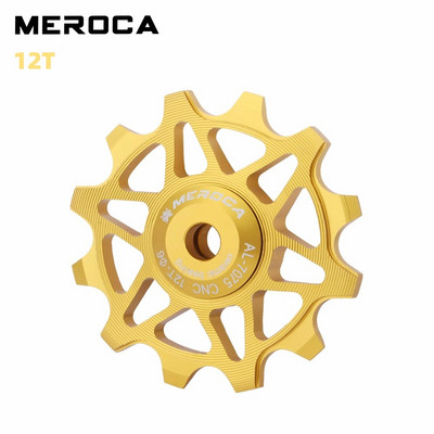MEROCA keramikas skriemeļi 12/14T velosipēda pārslēdzējs 9v 10v 11v aizmugurējais pārslēdzējs Mtb skriemeļi riteņu keramikas gultnis šosejas kalnu velosipēds
