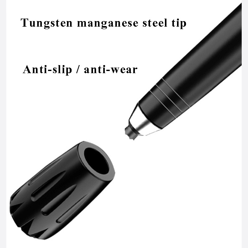 NUONEKO Трисекционна прибираща се пръчка На открито Преносима щека за туризъм, катерене Прибираща се защитна бастун CA26