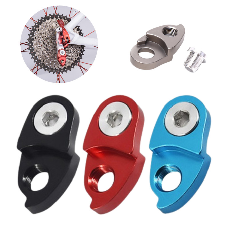 Dviračio galinio pavarų perjungiklio pakabos ilgintuvas aliuminio plento dviračio MTB dviračio rėmo pavaros uodegos kablio ilgintuvas Shimano Deore