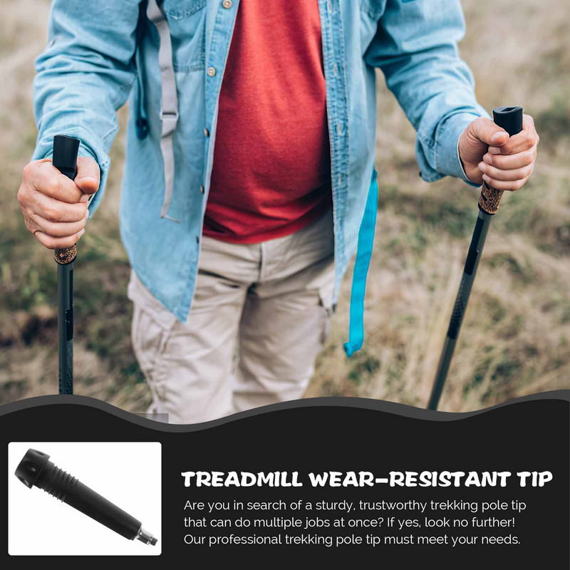 Vârf pentru stâlp de trekking Bastoane de drumeție Bețe Piese pentru tije de cățărat Accesorii Oțel de tungsten Mers pe jos