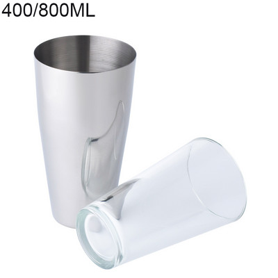 750 ml 750/600 ml 800/600 ml kokteilių plaktuvas Boston baro stiklo plaktuvo kamštis butelių maišytuvui „Jgger Pourer“ vyno priedai