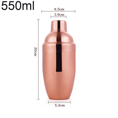 750 ml 750/600 ml 800/600 ml kokteilių plaktuvas Boston baro stiklo plaktuvo kamštis butelių maišytuvui „Jgger Pourer“ vyno priedai