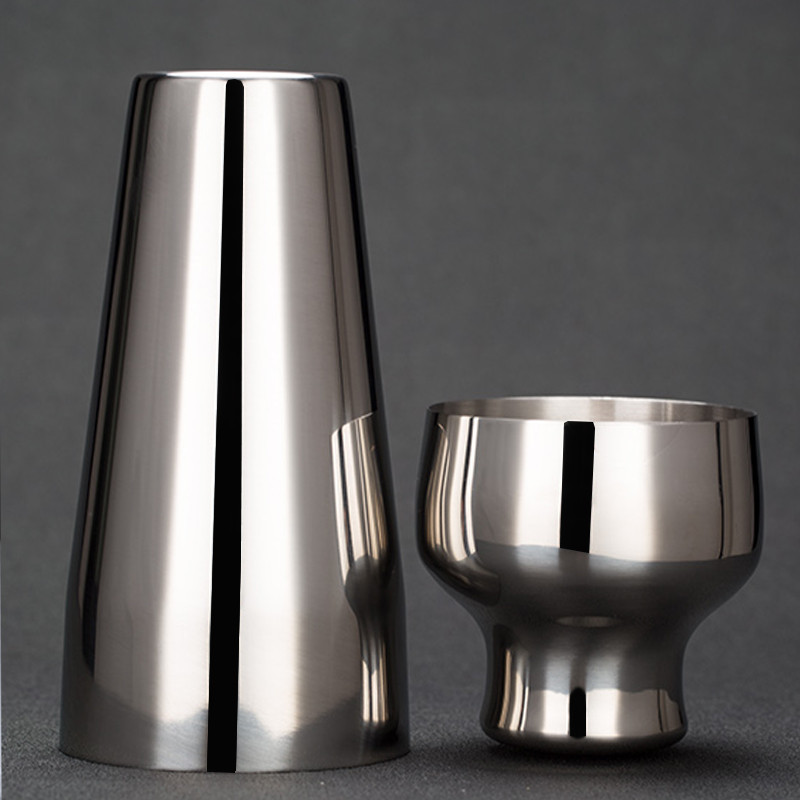 750 ml 750/600 ml 800/600 ml kokteilių plaktuvas Boston baro stiklo plaktuvo kamštis butelių maišytuvui „Jgger Pourer“ vyno priedai