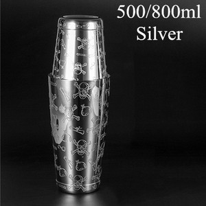 550 ml / 850 ml graviravimo nerūdijančio plieno kokteilis Boston baro plaktuvo baras Barware