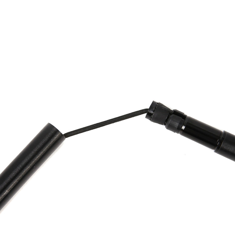 Didelio stiprumo 4 sekcijų teleskopinis sulankstomas trumpas žygio lazdas EVA lauko rankena