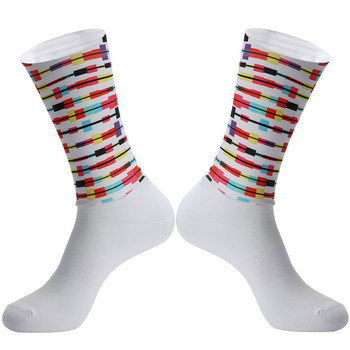Противохлъзгащи силиконови летни аеро чорапи Whiteline Велосипедни чорапи Мъжки велосипедни спортни чорапи Чорапи за бягане Чорапи за велосипед