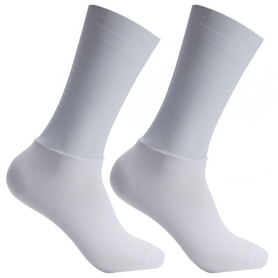 Neslystančios silikoninės vasarinės aerozolinės kojinės Whiteline dviračių kojinės vyriškos dviračių sportinės kojinės bėgimo kojinės dviračių kojinės