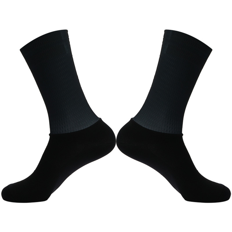 Neslystančios silikoninės vasarinės aerozolinės kojinės Whiteline dviračių kojinės vyriškos dviračių sportinės kojinės bėgimo kojinės dviračių kojinės