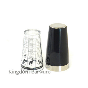 Cocktail Shakers 2 τεμαχίων 16 oz. & 28 oz. Συνταγές κοκτέιλ Mixing Glass Stainless Steel Boston Shaker με επίστρωση από καουτσούκ