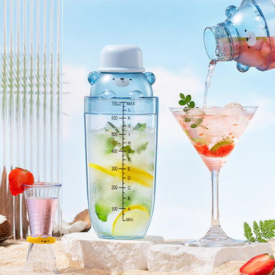 Kokteilių plaktuvo maišytuvo butelis baro priedams Vestuvių gimtadienio dovanos