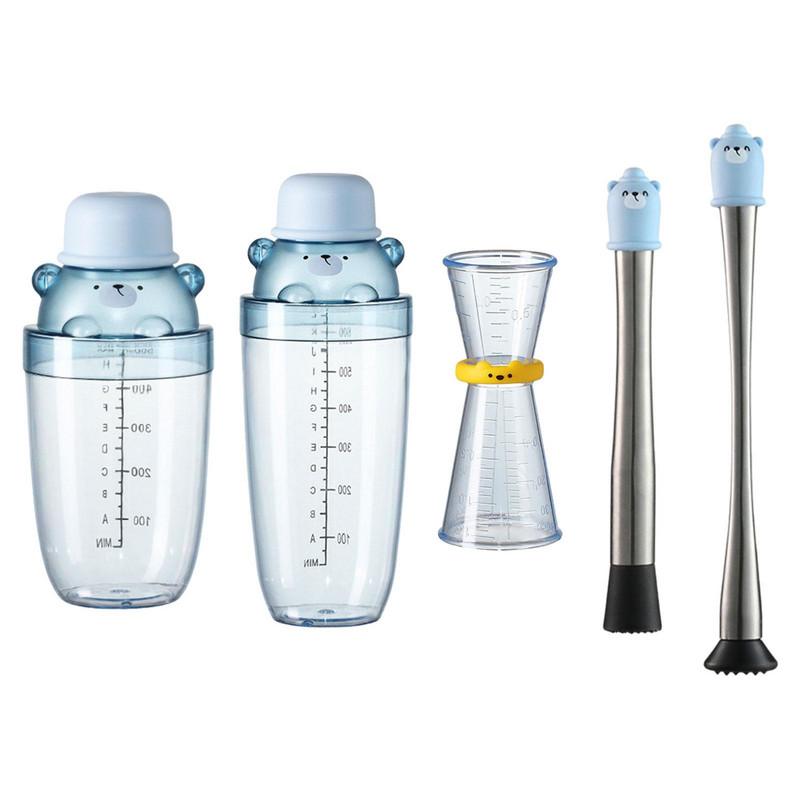 Kokteilių plaktuvo maišytuvo butelis baro priedams Vestuvių gimtadienio dovanos