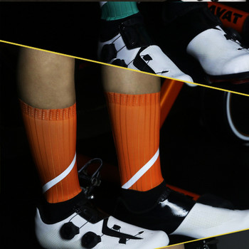 2020 Dh Sports Νέες επαγγελματικές κάλτσες ποδηλασίας Αντιολισθητικές κάλτσες ποδηλάτου βουνού με υψηλές ανακλαστικές αθλητικές κάλτσες συμπίεσης ποδηλάτου