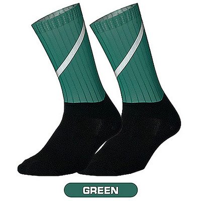 2020 Dh Sports Uued professionaalsed libisemisvastased rattasokid, tugevalt peegeldavad maastikurattasokid Jalgratta kompressiooniga spordisokid