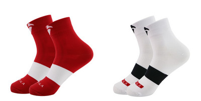 Új Kerékpáros zokni Férfi Női Izzadásgátló Szabadtéri Sport Futás Kosárlabda Sport Zokni Kerékpár Bicikli Zokni Calcetines Ciclismo