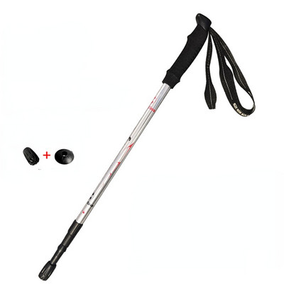 60–135 cm alumiiniumist välimatkade põrutusvastased jalutuskepid teleskoopronimiskepid ülikerged kõnnikepid