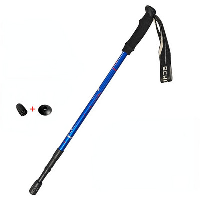 60–135 cm alumiiniumist välimatkade põrutusvastased jalutuskepid teleskoopronimiskepid ülikerged kõnnikepid