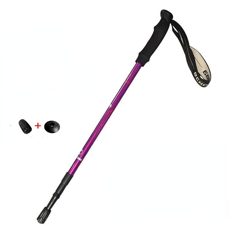 60–135 cm alumiiniumist välimatkade põrutusvastased jalutuskepid teleskoopronimiskepid ülikerged kõnnikepid