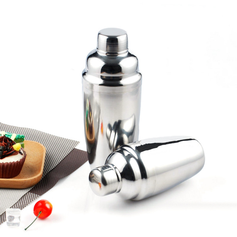 250 ml/350 ml Justdolife kokteilišeiker roostevabast terasest veinišeiker Martini šeiker jookide segamiseks veini Bostoni šeiker