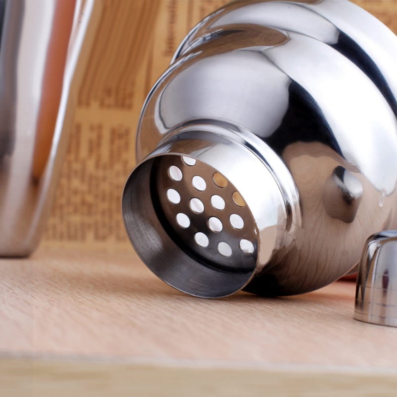 250 ml/350 ml Justdolife kokteilišeiker roostevabast terasest veinišeiker Martini šeiker jookide segamiseks veini Bostoni šeiker