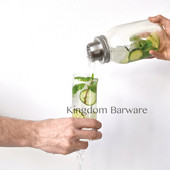 Glass Mason Shaker Kokteilių plaktuvas, 30 oz