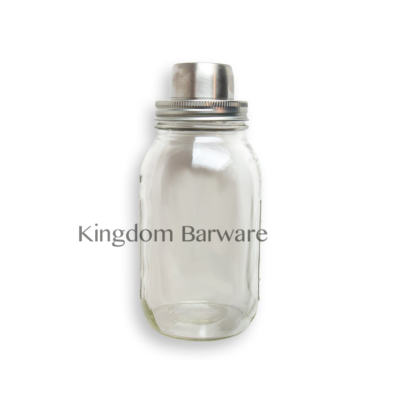 Glass Mason Shaker Kokteilių plaktuvas, 30 oz