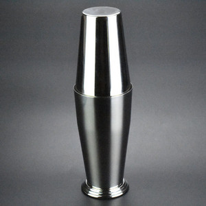 Baro įrankiai metalinis Bartender Boston purtytuvas nerūdijančio plieno kokteilių plaktuvas