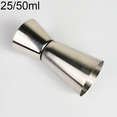 15-30 ml 25-50 ml sidabro juodo rožinio aukso dvigubo Jigger 4 spalvų matavimo puodelio kokteilių gėrimų vyno plaktuvo nerūdijančio plieno baro priedai