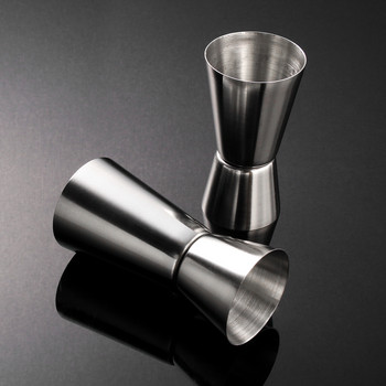 15/30 ml ή 20/40 ml από ανοξείδωτο χάλυβα κοκτέιλ Shaker Measure Cup Dual Shot Drink Spirit Measure Jigger Kitchen Gadgets