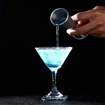 30/60 мл коктейл бар от неръждаема стомана Jigger Японска мерителна чаша за спиртни напитки Double Oz Инструменти за кухненско парти Клубно маркиране на напитки