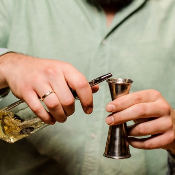 Cocktail Bar Jigger Ανοξείδωτο ατσάλι Jigger Double Spirit Measuring Cup For Home Bar Party Bar Accessories Club