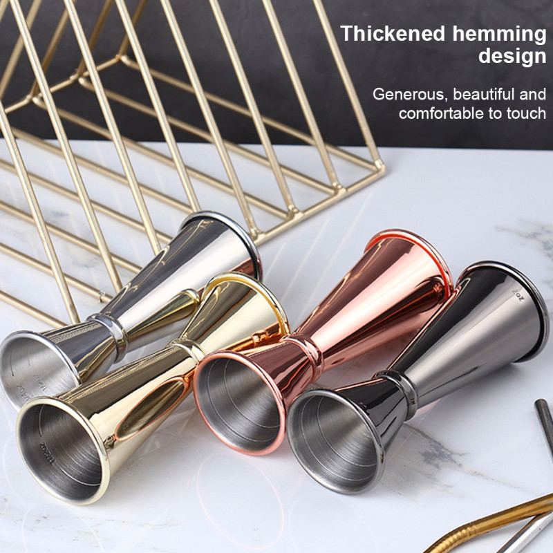 Cocktail Bar Jigger din oțel inoxidabil design japonez Jigger dublu spirit Cupă de măsurare pentru acasă Bar Party Bar Accesorii Club