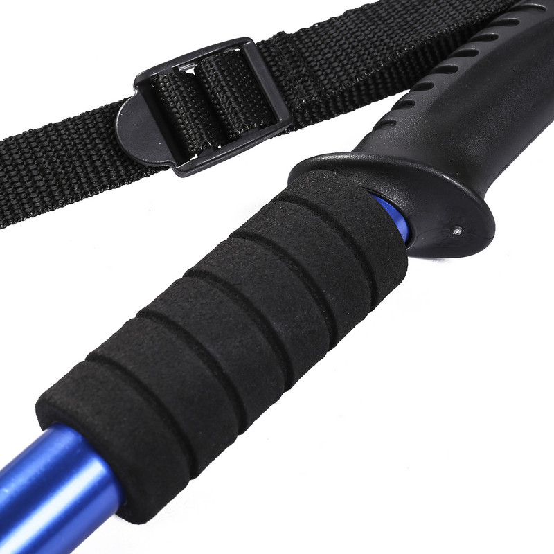 12 värvi naiste/meeste matkakepid Reguleeritava pikkusega alumiiniumsulamist ülitugevast puidust matkatarvikud