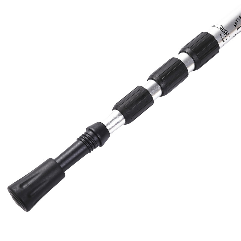 12 värvi naiste/meeste matkakepid Reguleeritava pikkusega alumiiniumsulamist ülitugevast puidust matkatarvikud