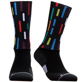 Професионални велосипедни чорапи против хлъзгане Велосипедни компресионни спортни чорапи Мъжки и женски улични спортни чорапи Състезателни велосипедни чорапи 06
