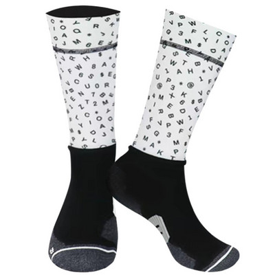 Професионални велосипедни чорапи против хлъзгане Велосипедни компресионни спортни чорапи Мъжки и женски улични спортни чорапи Състезателни велосипедни чорапи 06