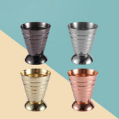 75 ml Measuring Shot Κύπελλο ουγγιάς Jigger Bar Measures Bartending Εργαλείο μίξερ ποτών για κοκτέιλ Κύπελλο ποτών Mojito Measure από ανοξείδωτο ατσάλι