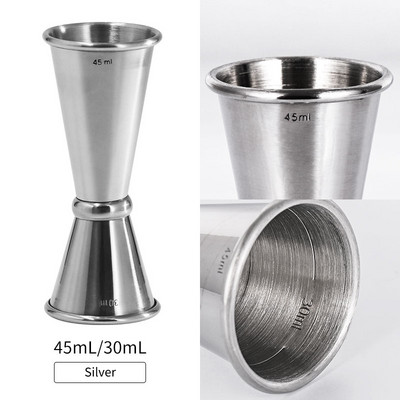 10/20 15/30 20/40 ml Curl Cocktail Jigger 304 roostevabast terasest Dual Shot Spirit mõõtetops Tööriistad Baaritarvikud
