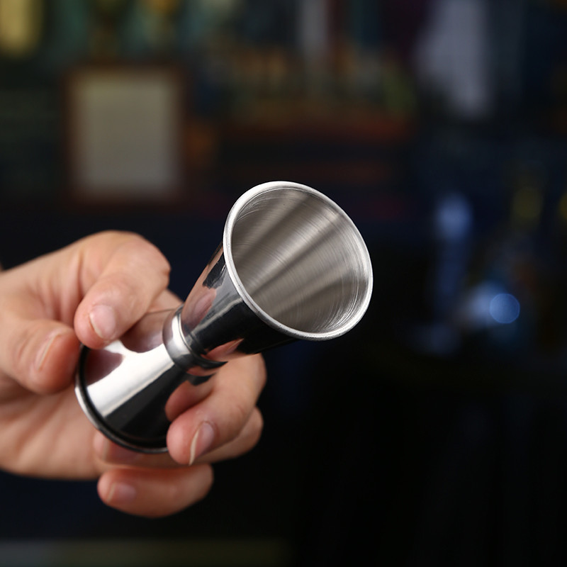 10/20 15/30 20/40 ml Curl Cocktail Jigger 304 roostevabast terasest Dual Shot Spirit mõõtetops Tööriistad Baaritarvikud