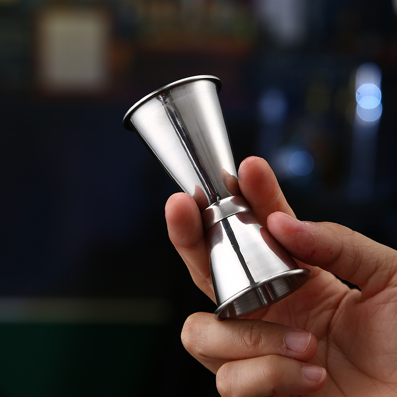 10/20 15/30 20/40 ml Curl Cocktail Jigger 304 roostevabast terasest Dual Shot Spirit mõõtetops Tööriistad Baaritarvikud