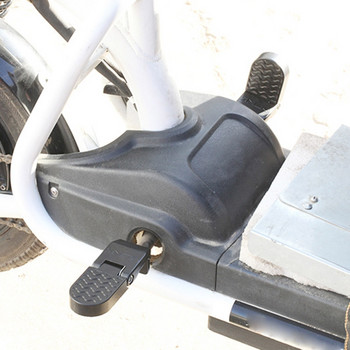 Неплъзгащи се задни педали, сгъваема задна част за SEAT педали за MTB електрически велосипед